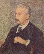 Theo Van Rysselberghe, Portrait of Auguste Descamps